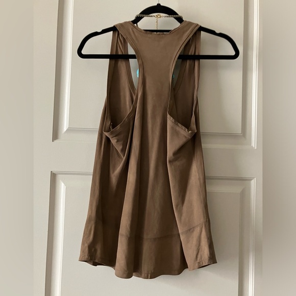 Joie Beige Suede Tank - Picture 3 of 4